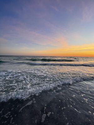 Sunset at Lido Beach