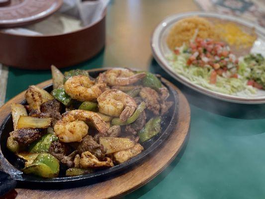 Trio fajitas