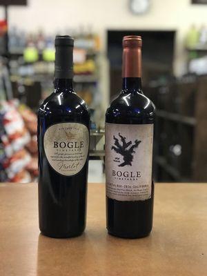 Bogle Merlot And Essential Red are a quality wine. Good for dinner with friends or taking to any social get together.