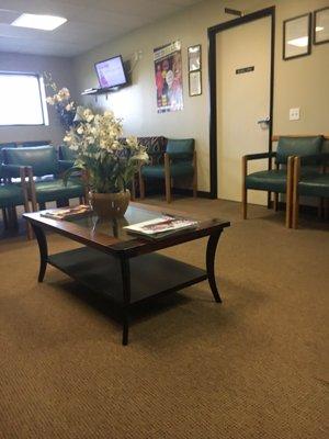 The waiting room is always empty, which is great, no wait whatsoever.