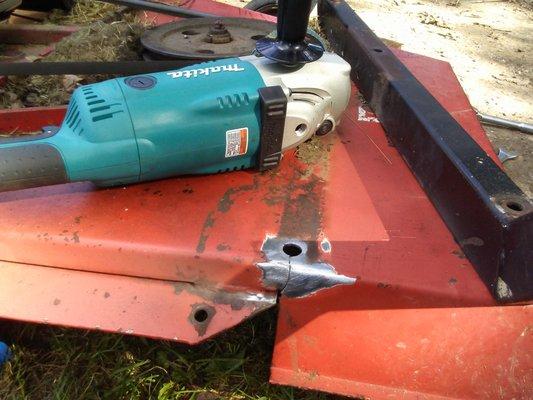 We provide Medium & Light duty welding if you have lost a roller or are looking to salvage your deck call us first before buying a new one!!