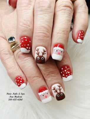 Merry Christmas!!! We'll open this Sunday 12/22/2024. Treat yourself to the perfect festive nails this week. Please schedule appointments @