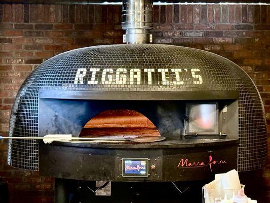 The oven at Riggatti's