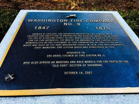 Washington Fire Company was in this location during the years listed. Just short of 30 years!