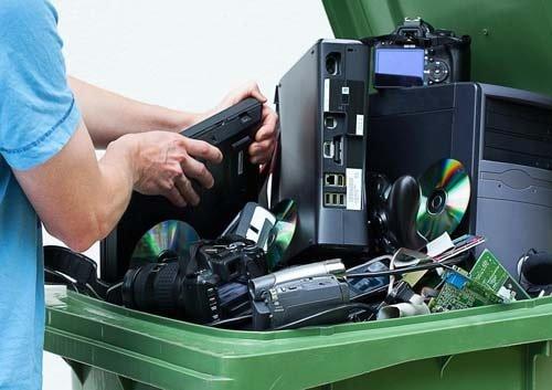 Electronics Recycling Bin