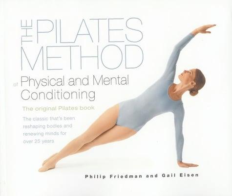 The owner of Mongoose Bodyworks on the cover of "The Pilates Method"