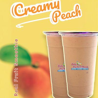 Creamy Peach Smoothie