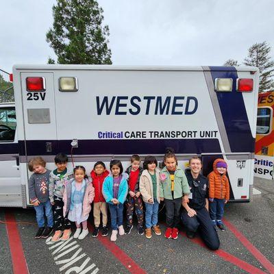 A special visit from Westmed Ambulance