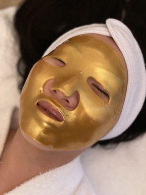 24k Gold Mask