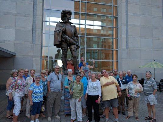 Private groups of active adults on Raleigh Sightseeing tour 2