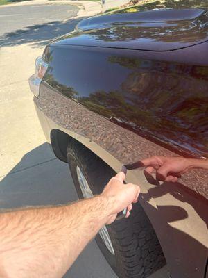 2019 Toyota Landcruiser, After Hailstorm