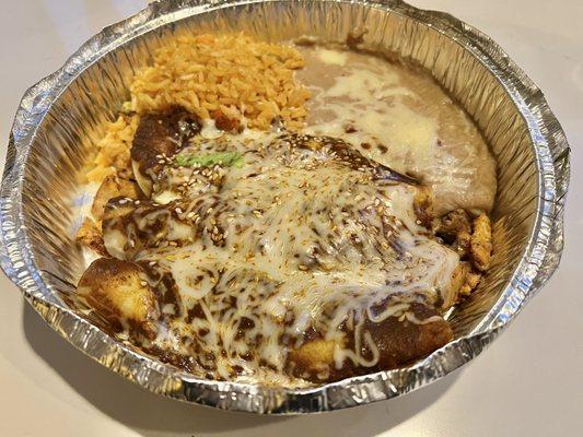 Mole Enchiladas