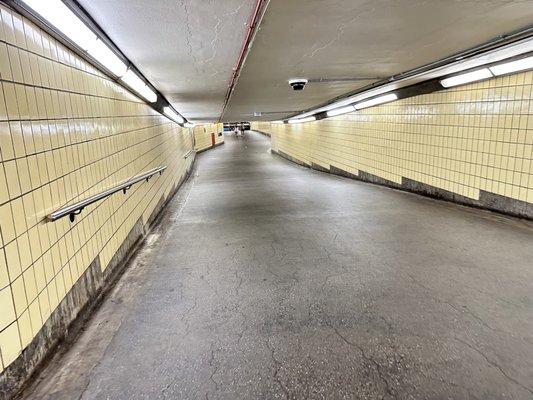 The tunnel to the A train.