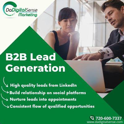 B2B Relationship-Based Lead Generation - DaDigitalSense Marketing