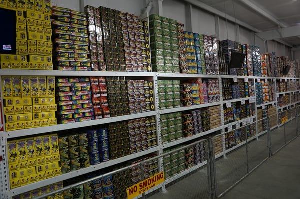 Huge inventory of artillery shells and Multishot Cakes