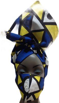 Head wrap and Mask Set