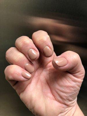 Shellac manicure