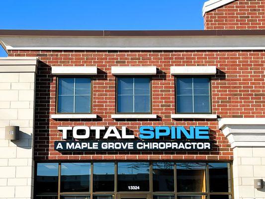 Total Spine Front Entrance