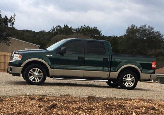 Our happy truck!