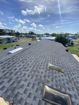 Gaf Timberline HDZ in Charcoal in Port Charlotte, FL