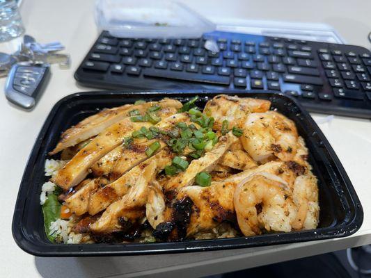 Chicken Flex Bowl with Teriyaki Sauce