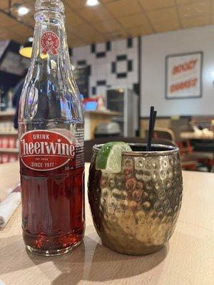 Mayberry Mule - Cheerwine, Marz Vodka, Lime