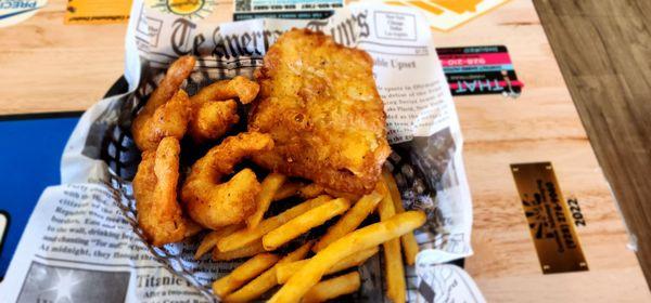 Mr. Fish & Chips', Fish & Shrimp Combo