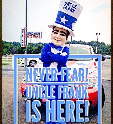 Need a nicer, newer car? Never fear, Uncle Frank is here!