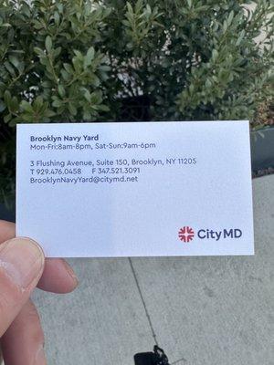 CityMD Brooklyn Navy Yard Urgent Care