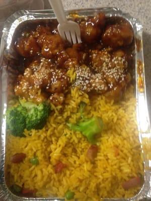 Sesame chicken