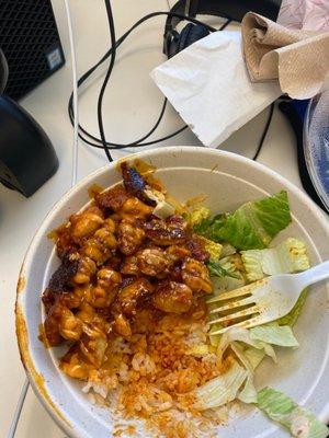 Spicy Chicken Ricebowl