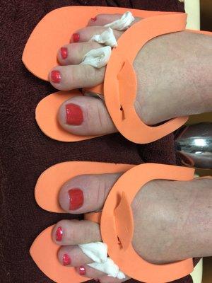 Spa pedicures 09/15/2018