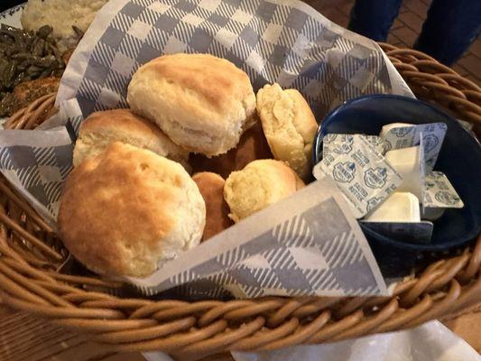 Biscuits and Corn Muffins