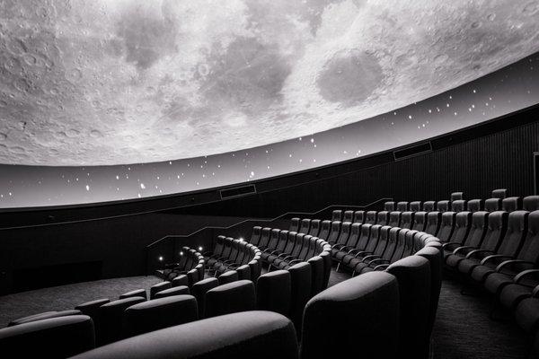 Inside the Whitney & Elizabeth MacMillan Planetarium