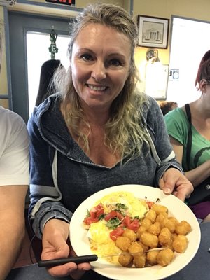 Amazing Seaside Benny Eggs Bene with crabmeat