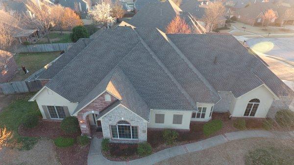 Architectural Roof in Broken Arrow.