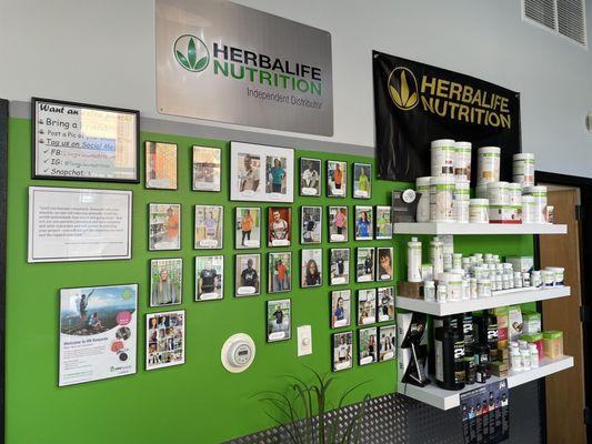 Herbalife Nutrition wall!