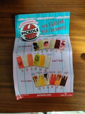 Pickole Premium Paletas