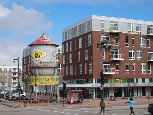 An eye catching corner storefront.