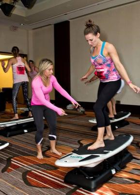 Surfs up from the bright pink event in chicago!