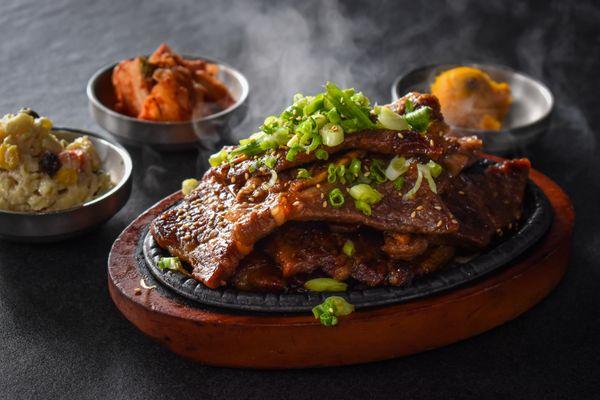 Angus Galbi Marinated Short Ribs Korean BBQ