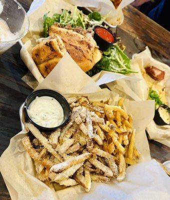 Garlic Parm Fries