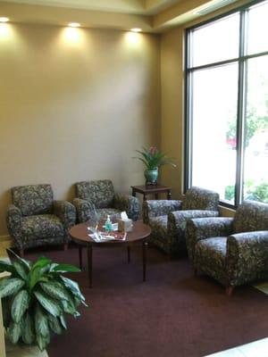 Our Main Lobby with really comfortable seats!