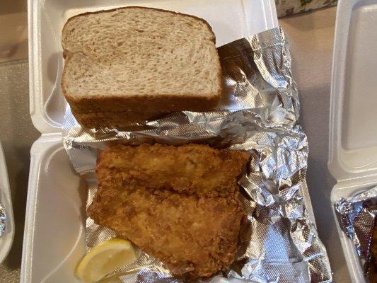 Delicious Cod Fish Sandwich