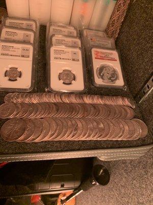 Misc. silver coins