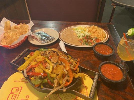 Chicken Fajitas!