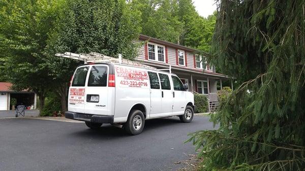 Frazier's Home Painting Mobile Billboard