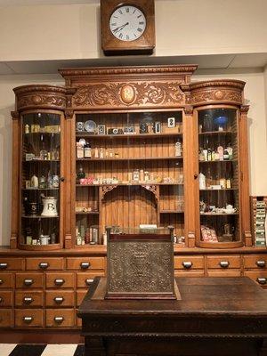 Replica of a pharmacy from 1910.