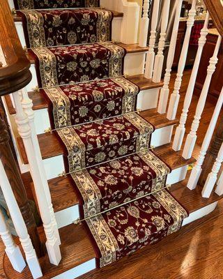 Stair Rods and carpet runner