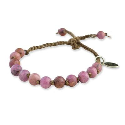 Sweet Jane Bracelet created with real rubies.